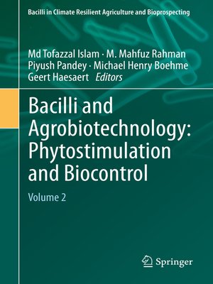 cover image of Bacilli and Agrobiotechnology